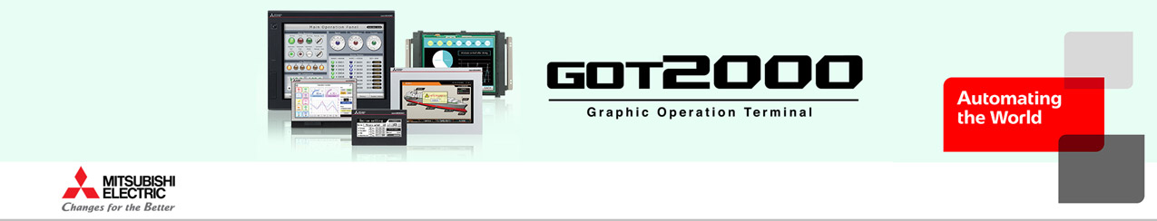 Mitsubishi HMI - GOT2000 Series